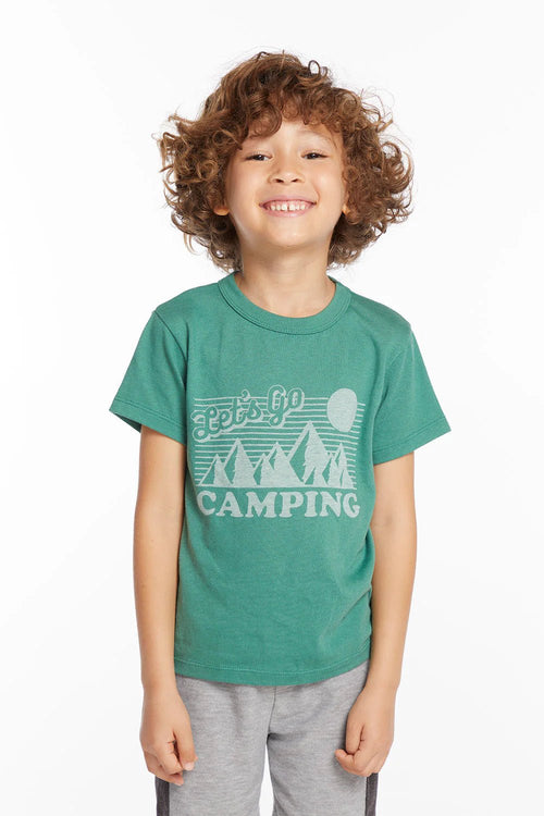 Chaser Bella Jersey Boys T-Shirt, Polo Chaser, Let's Go Camping - Flying Ryno