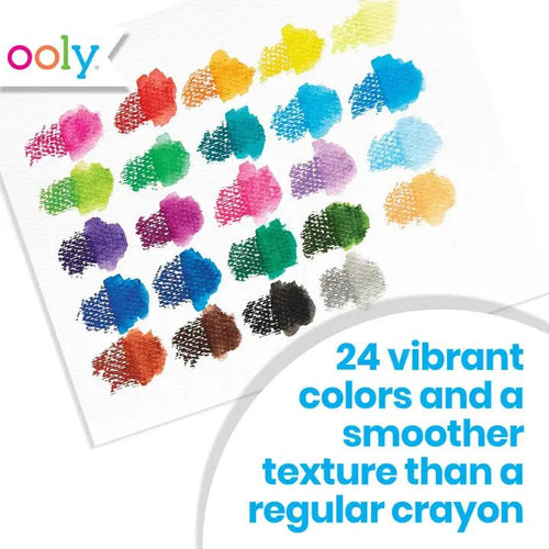 Ooly Smooth Stix Watercolor Gel Crayons - Set of 6 Colors - Flying Ryno