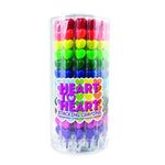 Ooly Heart To Heart Stacking Crayons - Flying Ryno