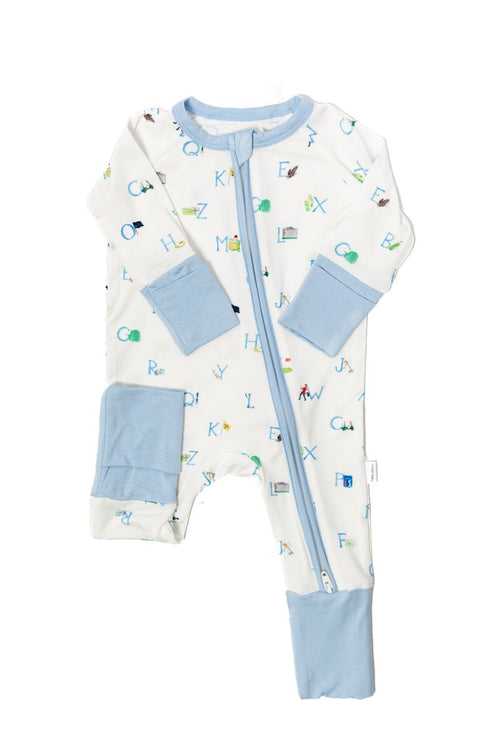 The Uptown Baby Golf ABC's Sleep Romper - Flying Ryno