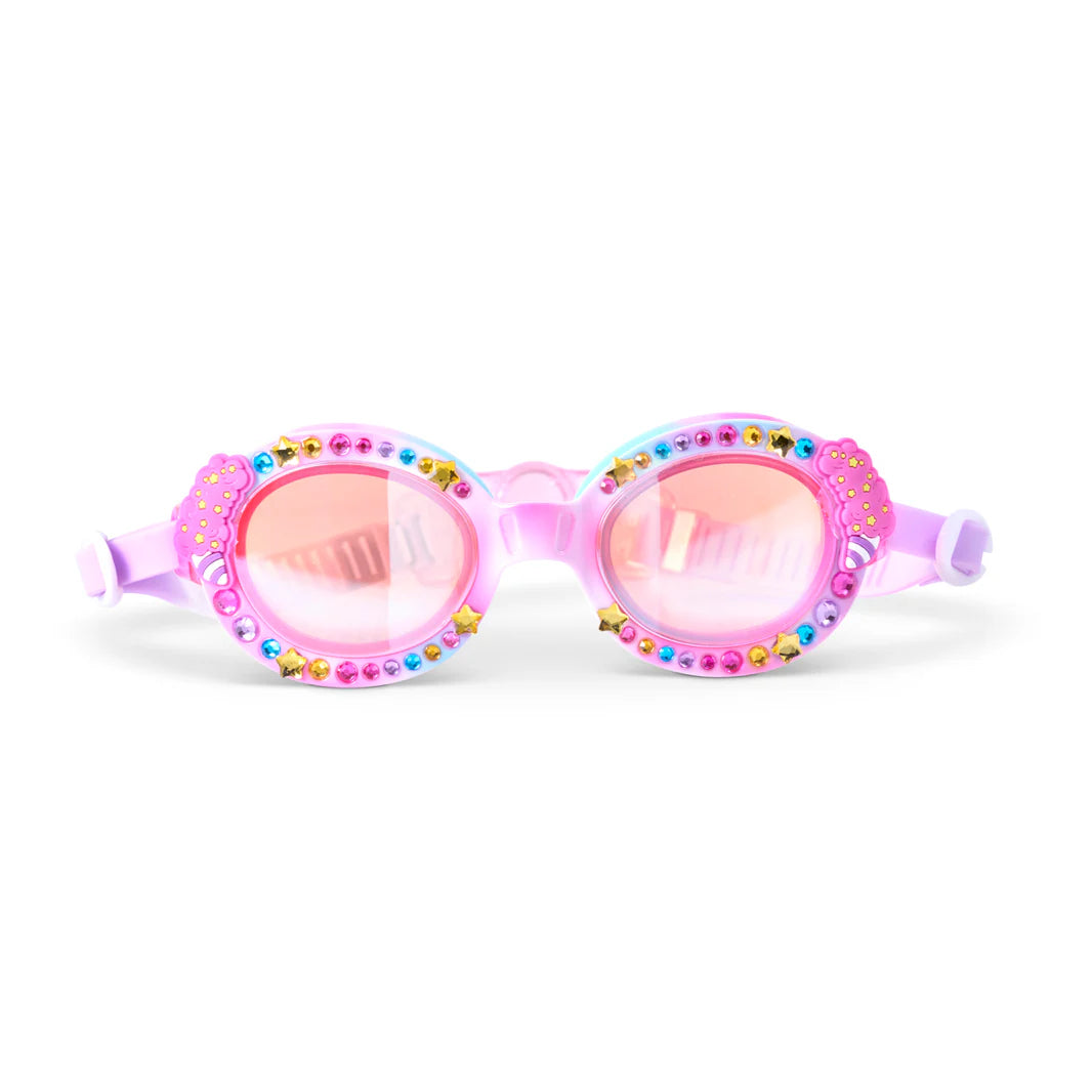 Bling2o Candy Carnival Kids’ Swim Goggles, Circus Swirl - Flying Ryno
