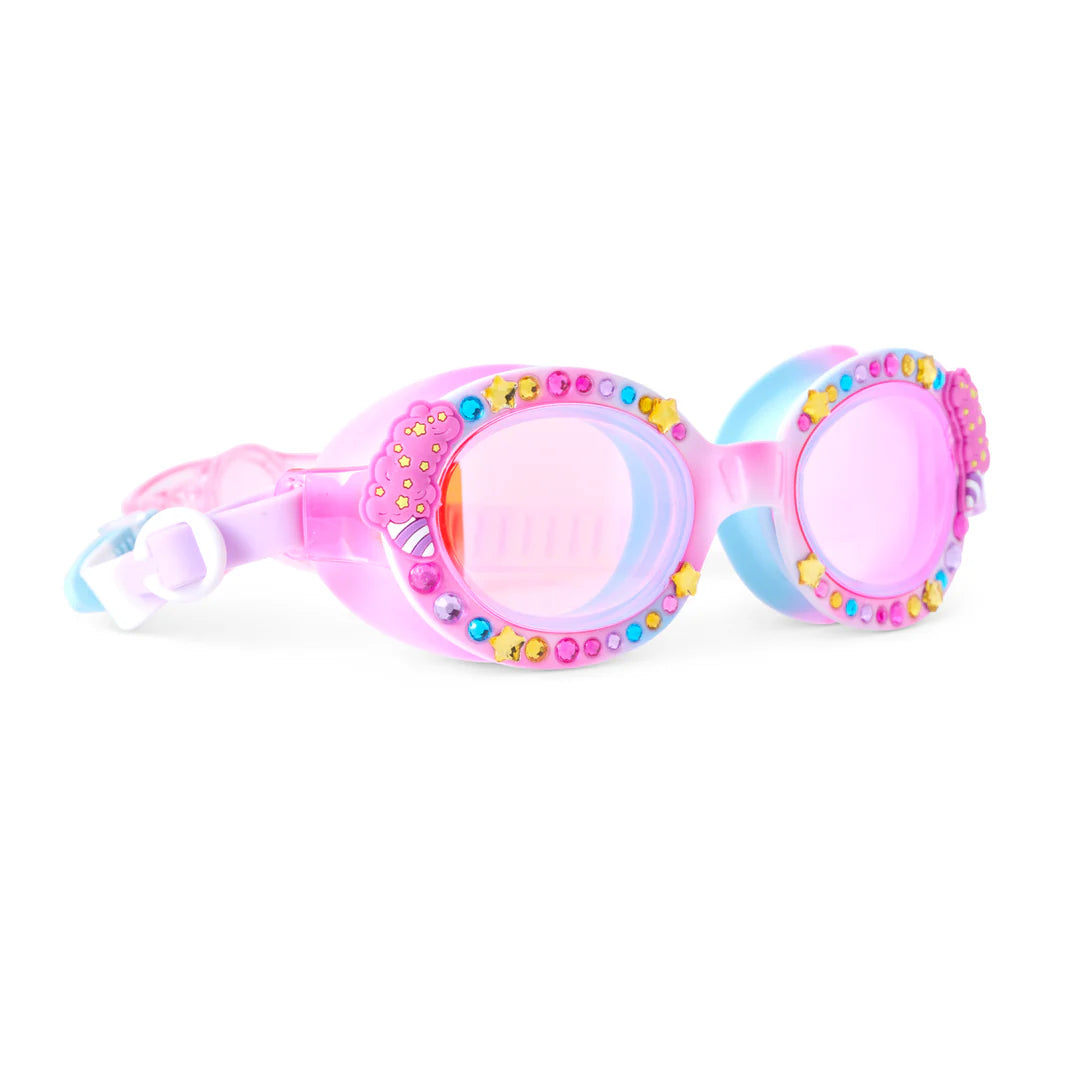 Bling2o Candy Carnival Kids’ Swim Goggles, Circus Swirl - Flying Ryno