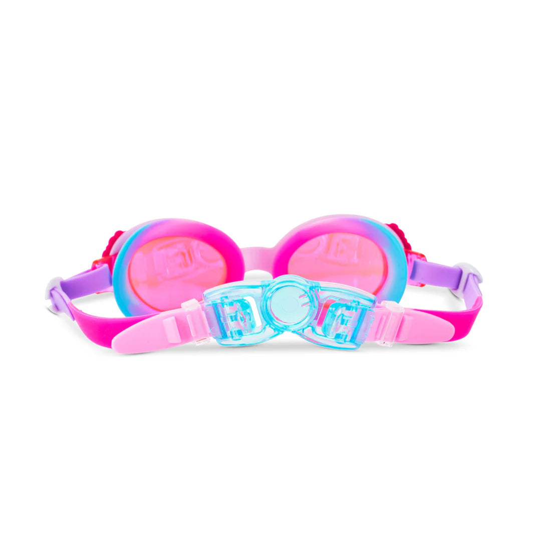 Bling2o Candy Carnival Kids’ Swim Goggles, Pink Parade - Flying Ryno
