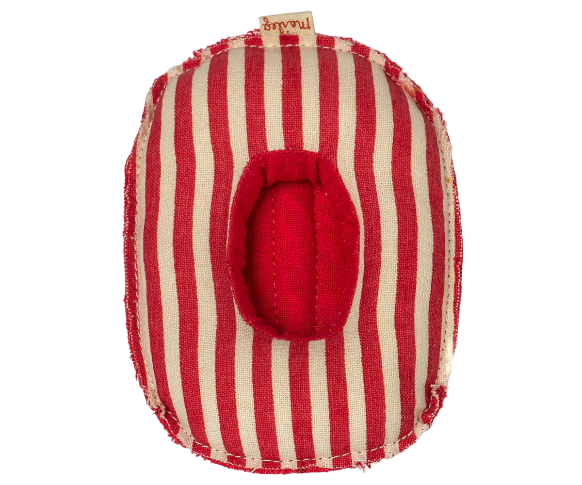 Maileg Beach Raft, Red Stripe