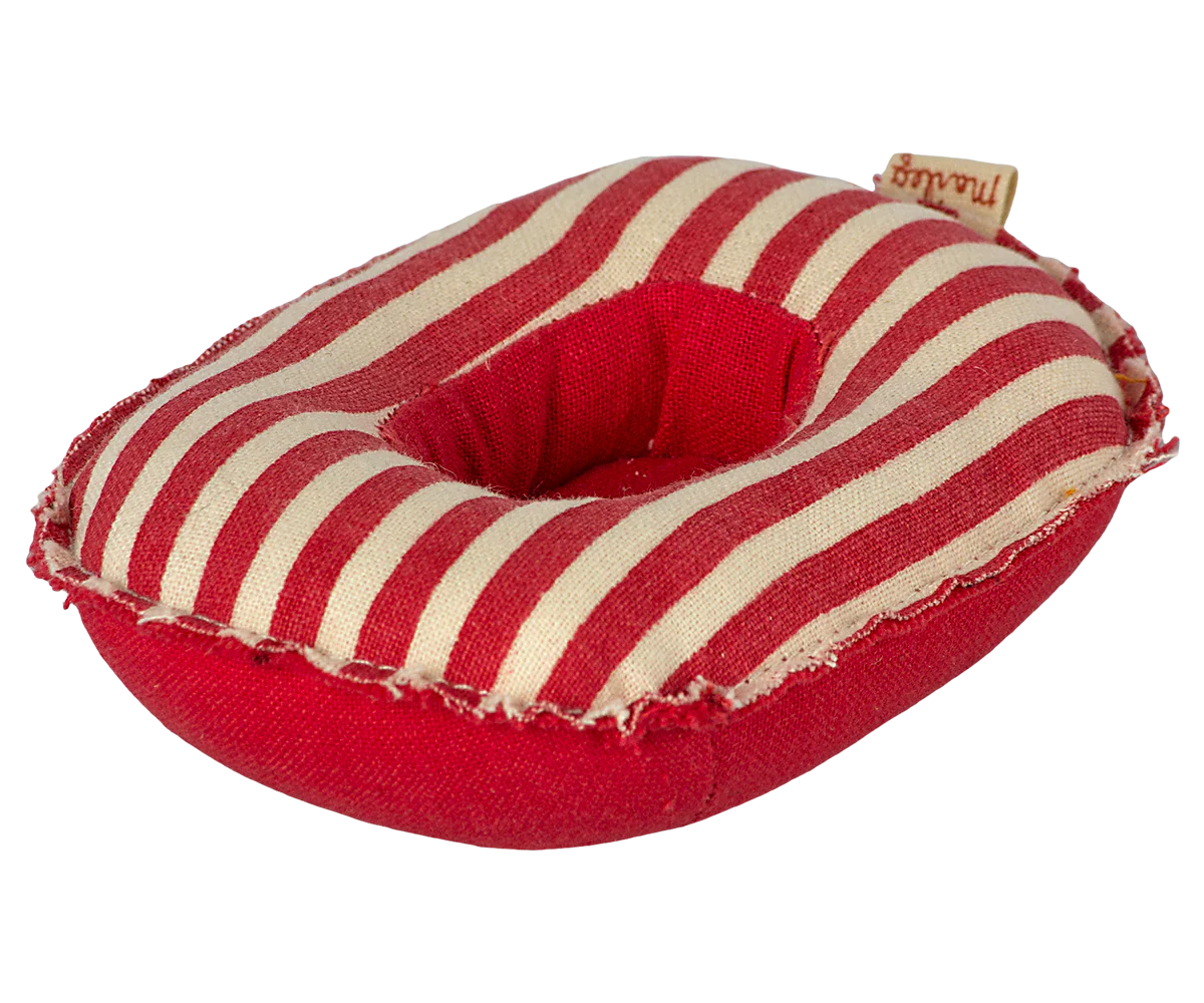 Maileg Beach Raft, Red Stripe