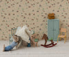Maileg Rocking horse, Mouse - Dark brown