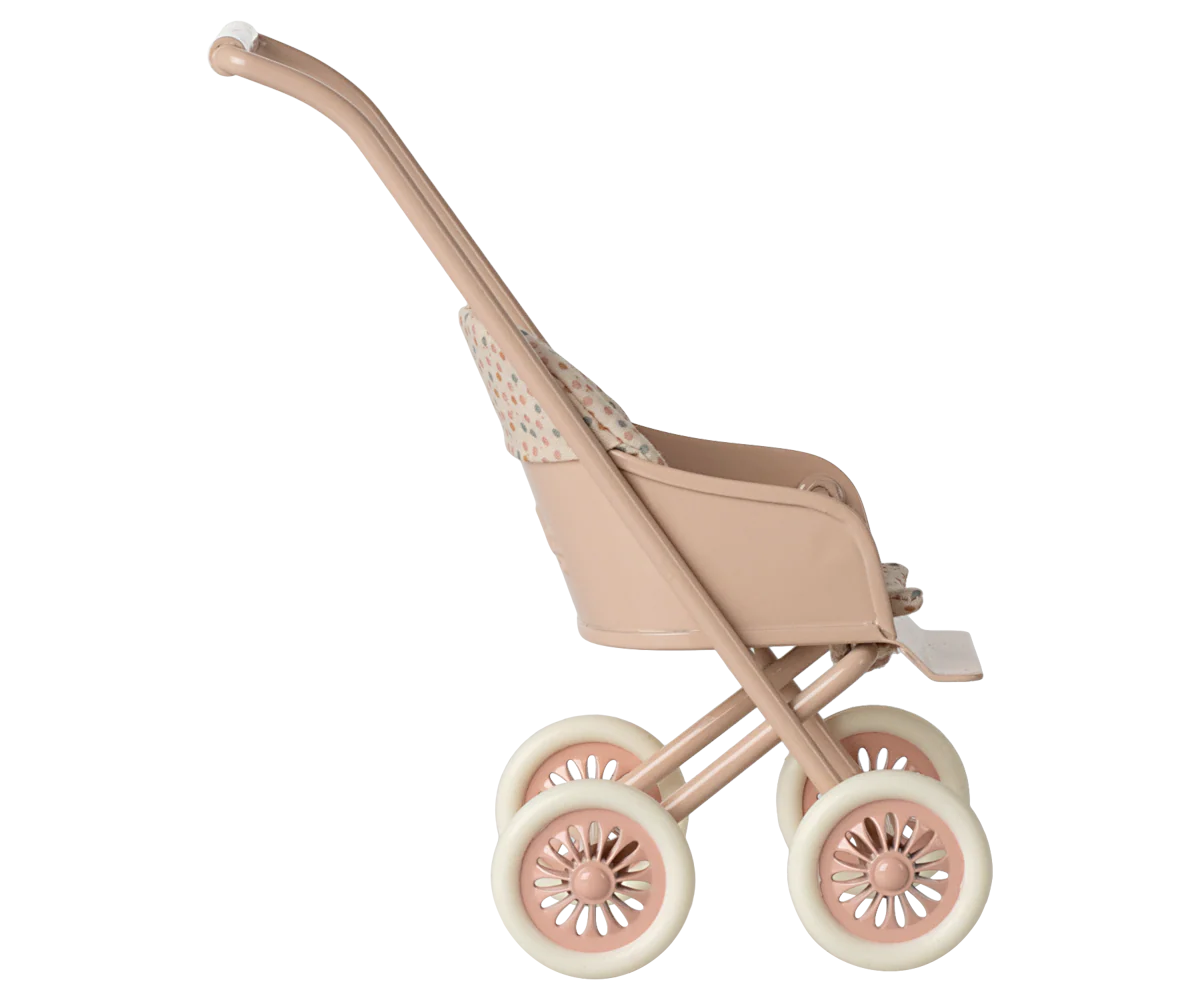 Maileg Stroller, Micro, Powder