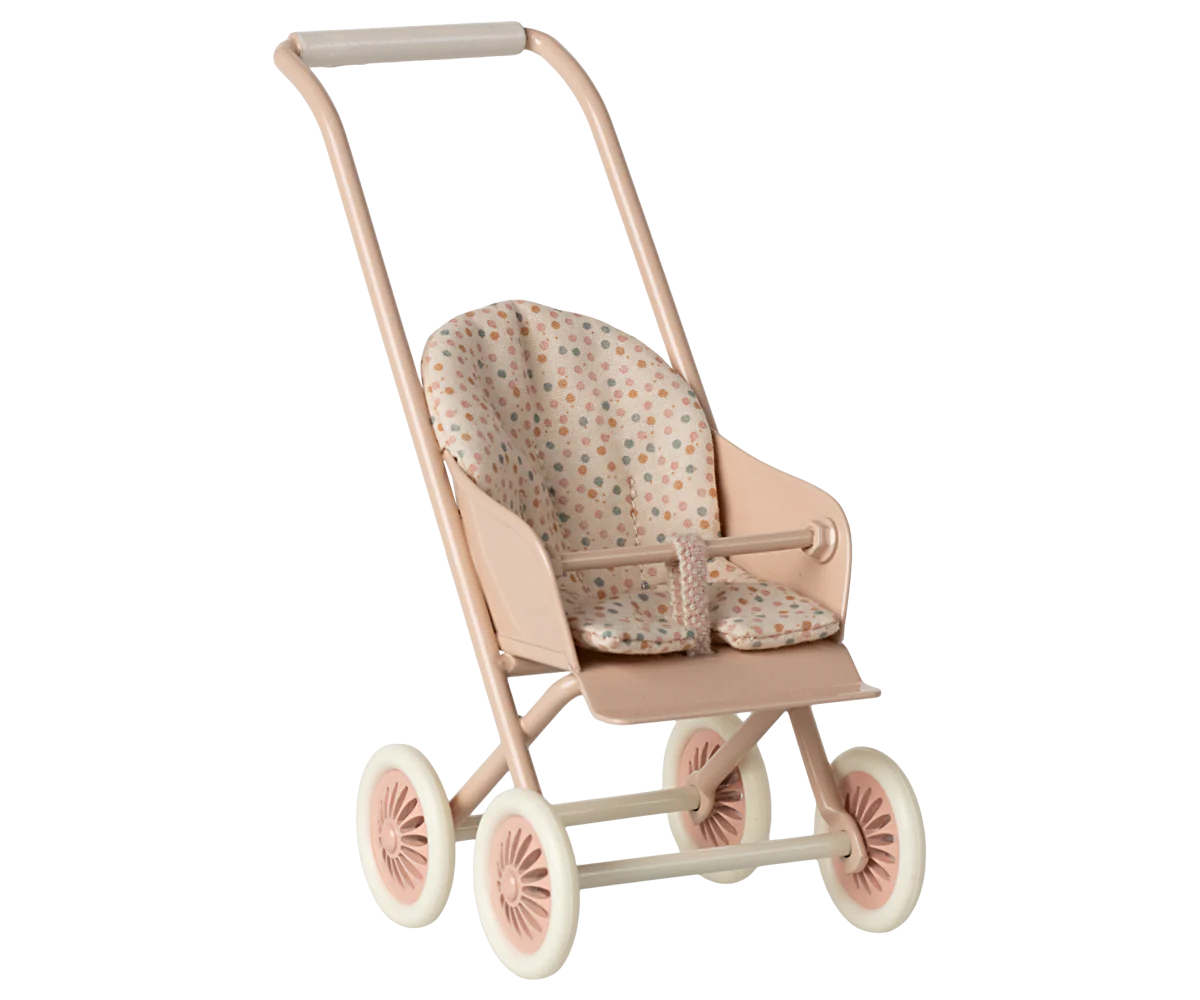 Maileg Stroller, Micro, Powder
