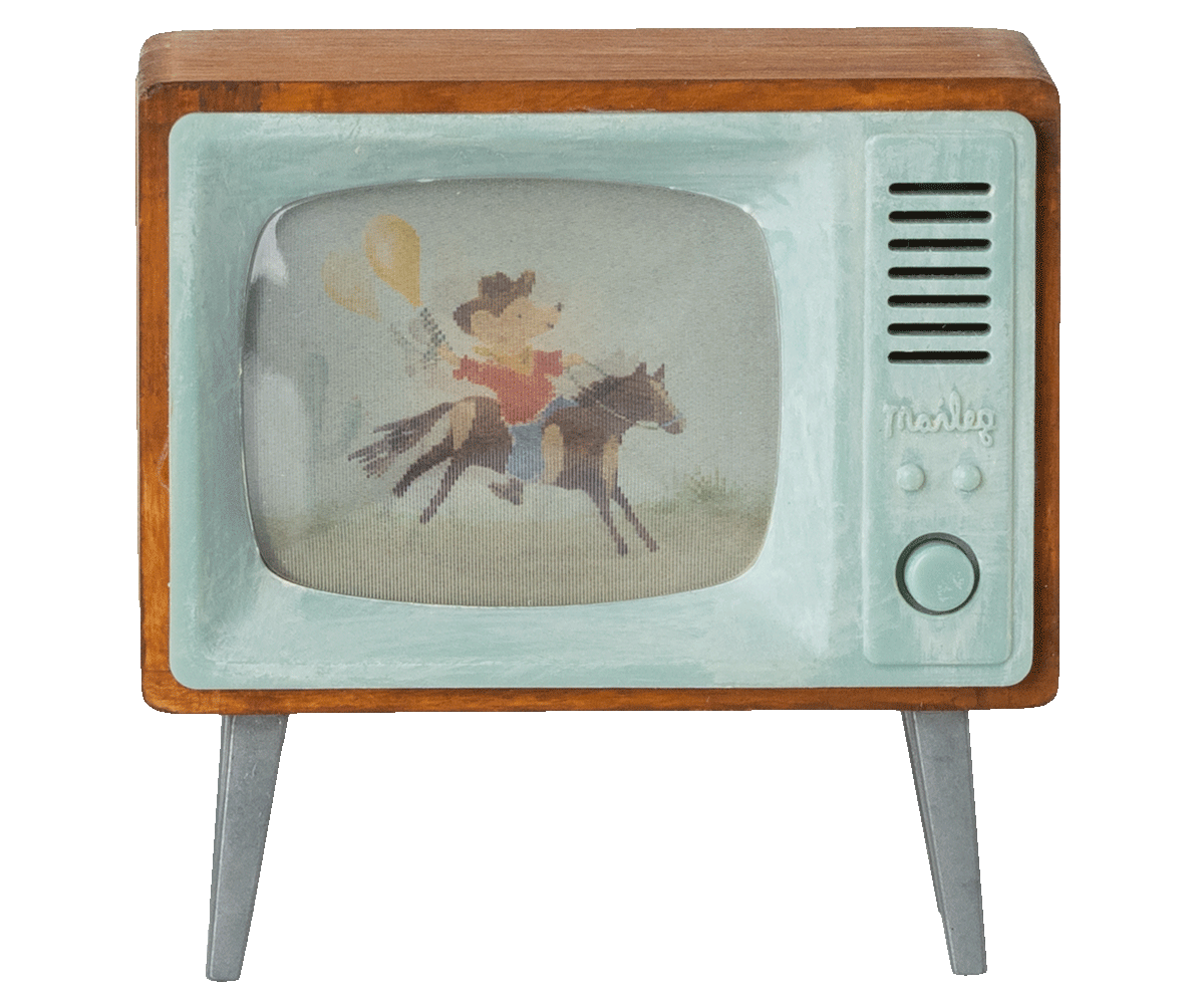Maileg Television, Mouse - Flying Ryno