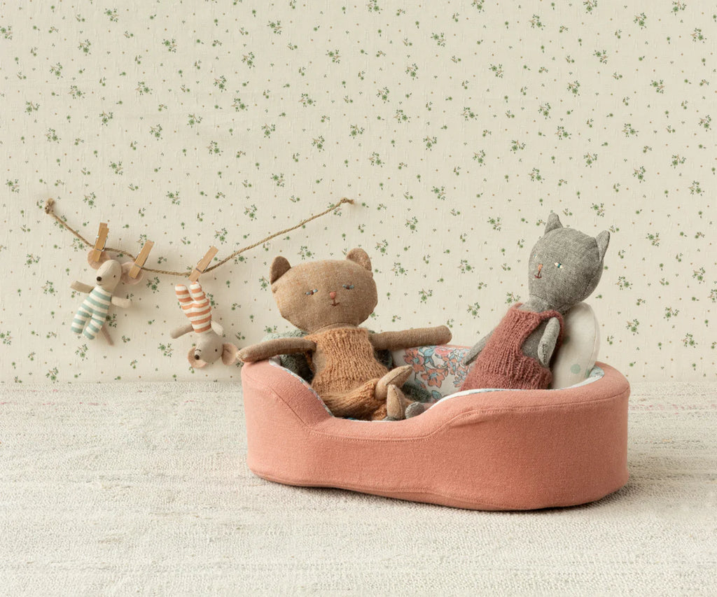 Maileg Cosy Basket, Small, Coral