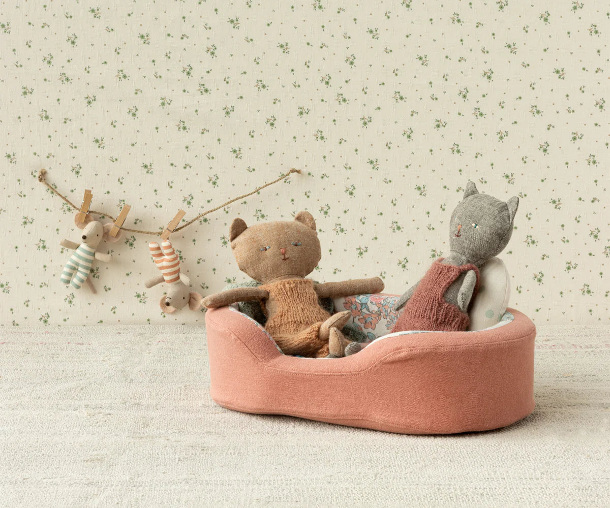 Maileg Cosy Basket, Small, Coral
