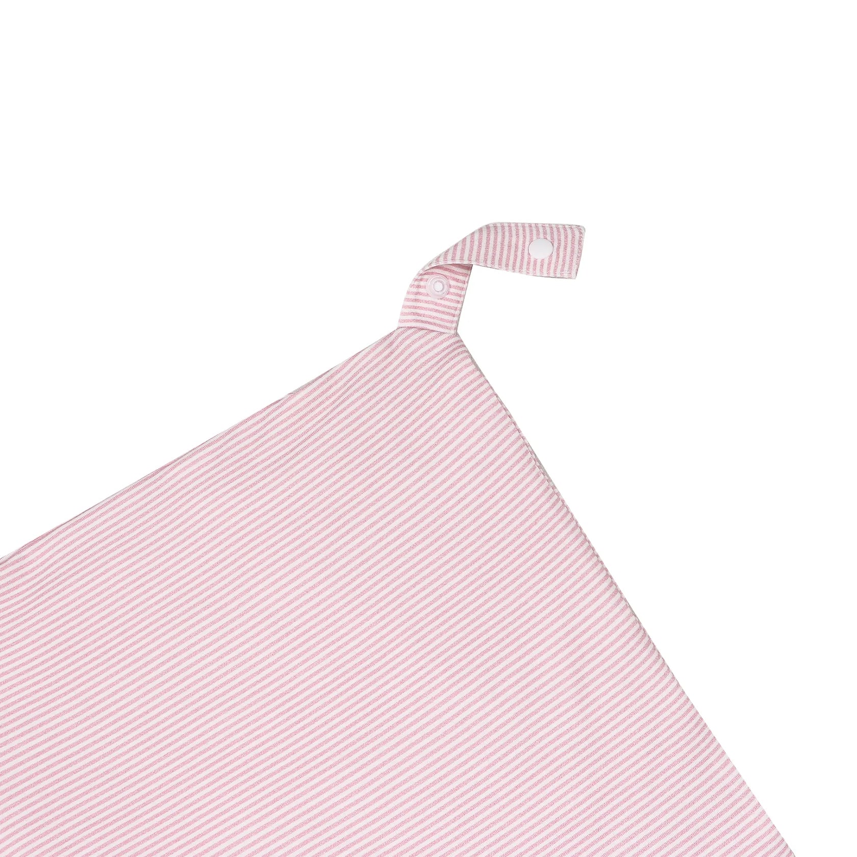 The Uptown Baby Dog Lovey Blanket, Pink Mini-Stripe