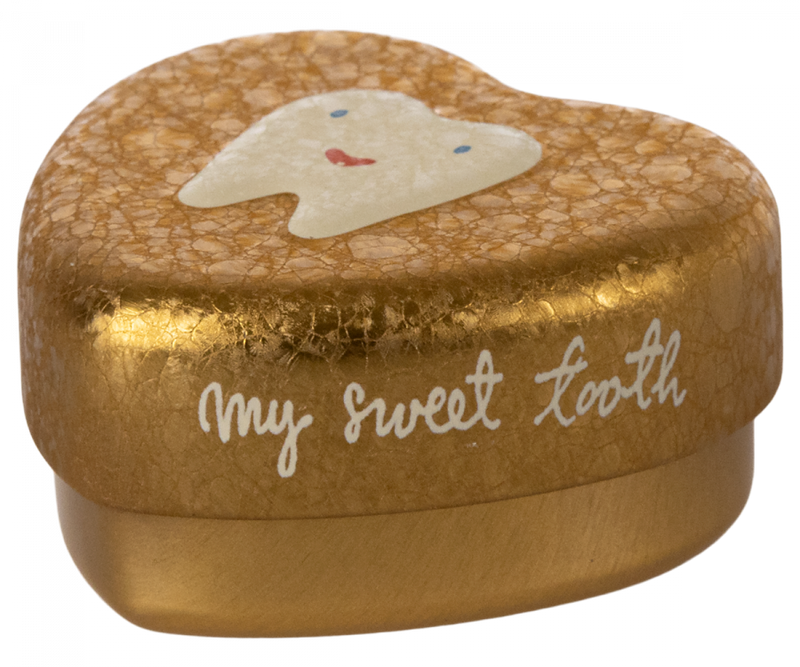 Maileg Tooth Box- Gold - Flying Ryno