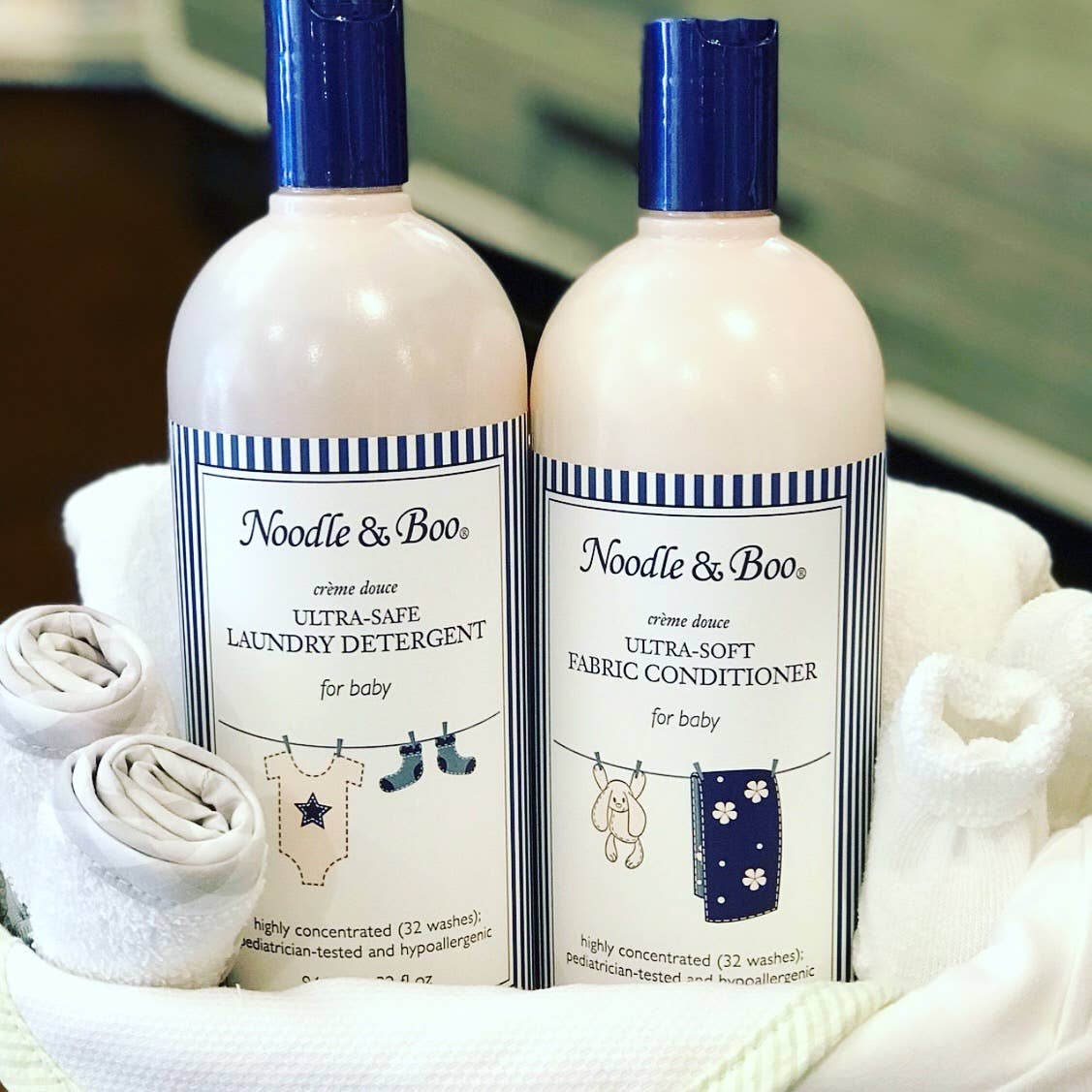 Ultra-Soft Baby Fabric Conditioner, Crème Douce, 32 oz - Flying Ryno