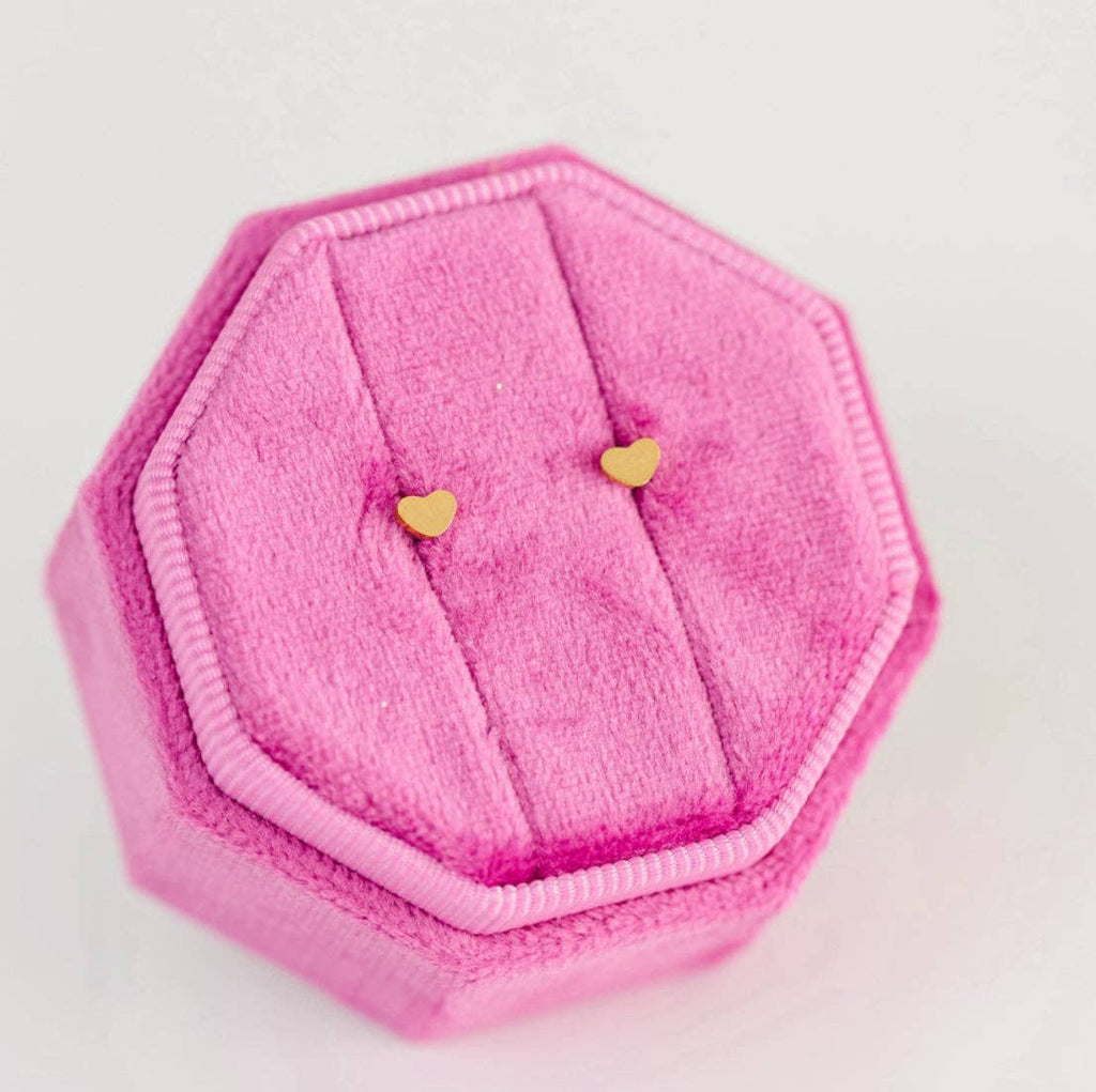 Pierced Co Tiny Classic Heart Earrings