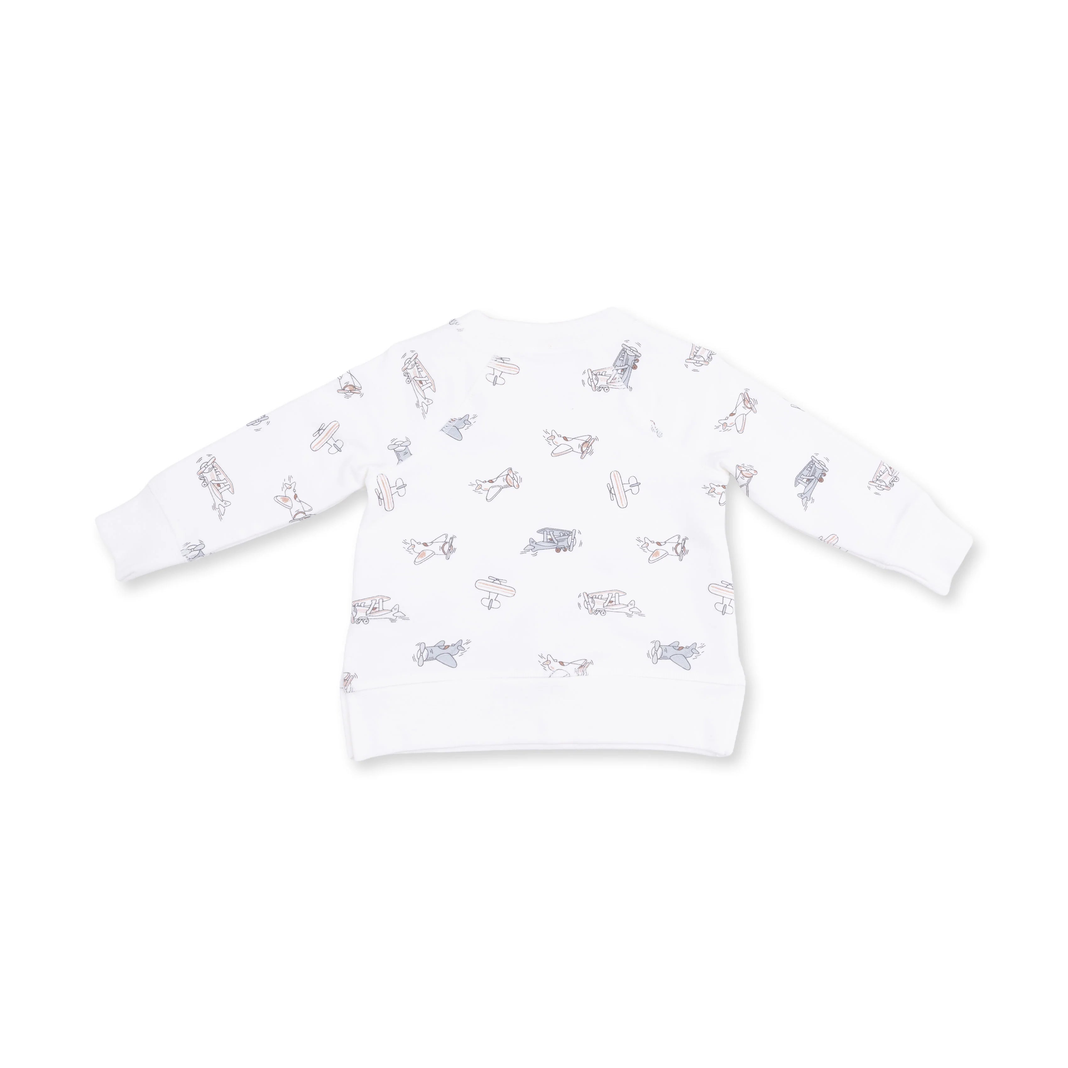 Angel Dear Raglan Sweatshirt, Vintage Airplane Pilots