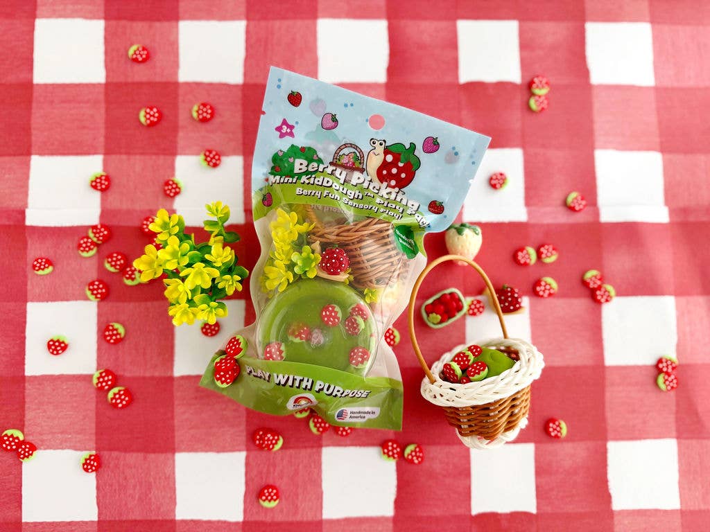 Earth Grown KidDoughs Berry Picking Mini Play Pack - Flying Ryno