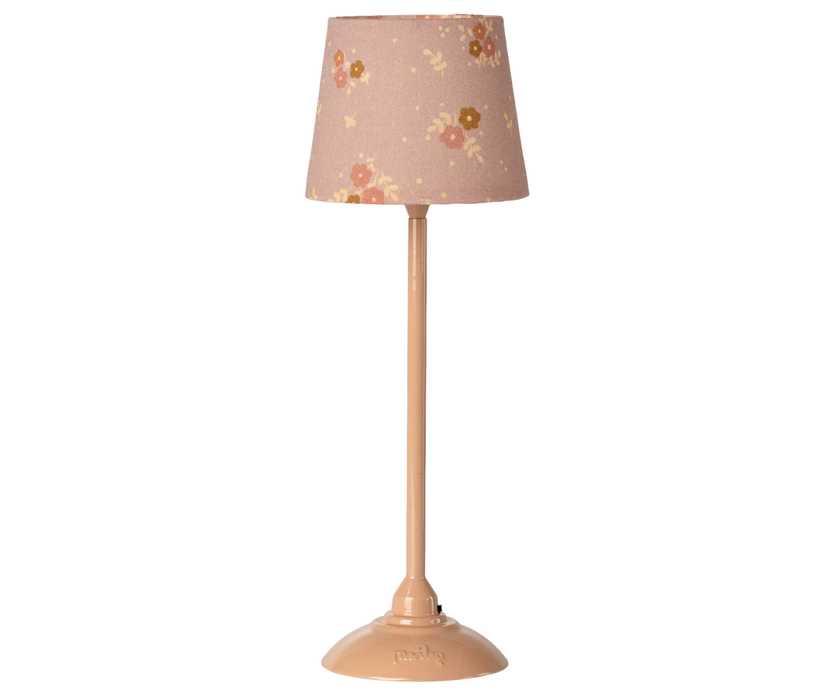 Maileg Floor Lamp, Miniature, Dark Powder