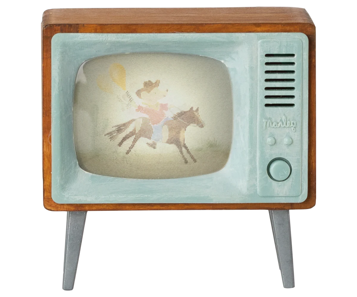 Maileg Television, Mouse - Flying Ryno