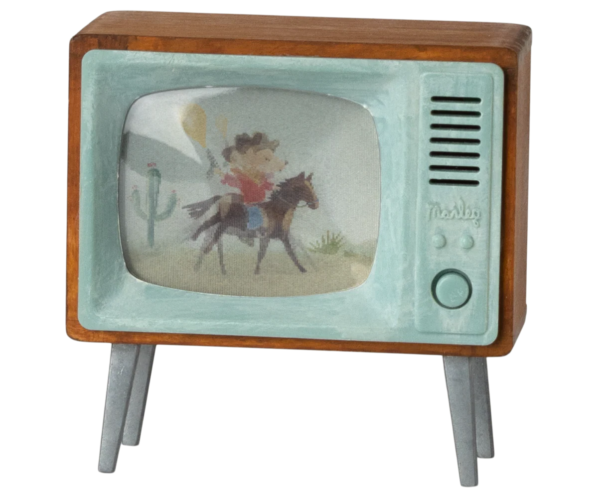 Maileg Television, Mouse - Flying Ryno