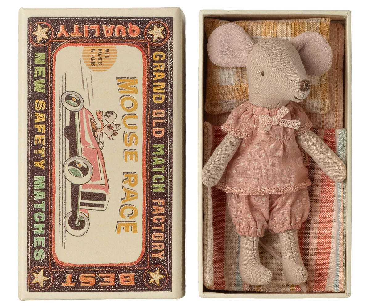 Maileg Big Sister Mouse in Matchbox - Flying Ryno