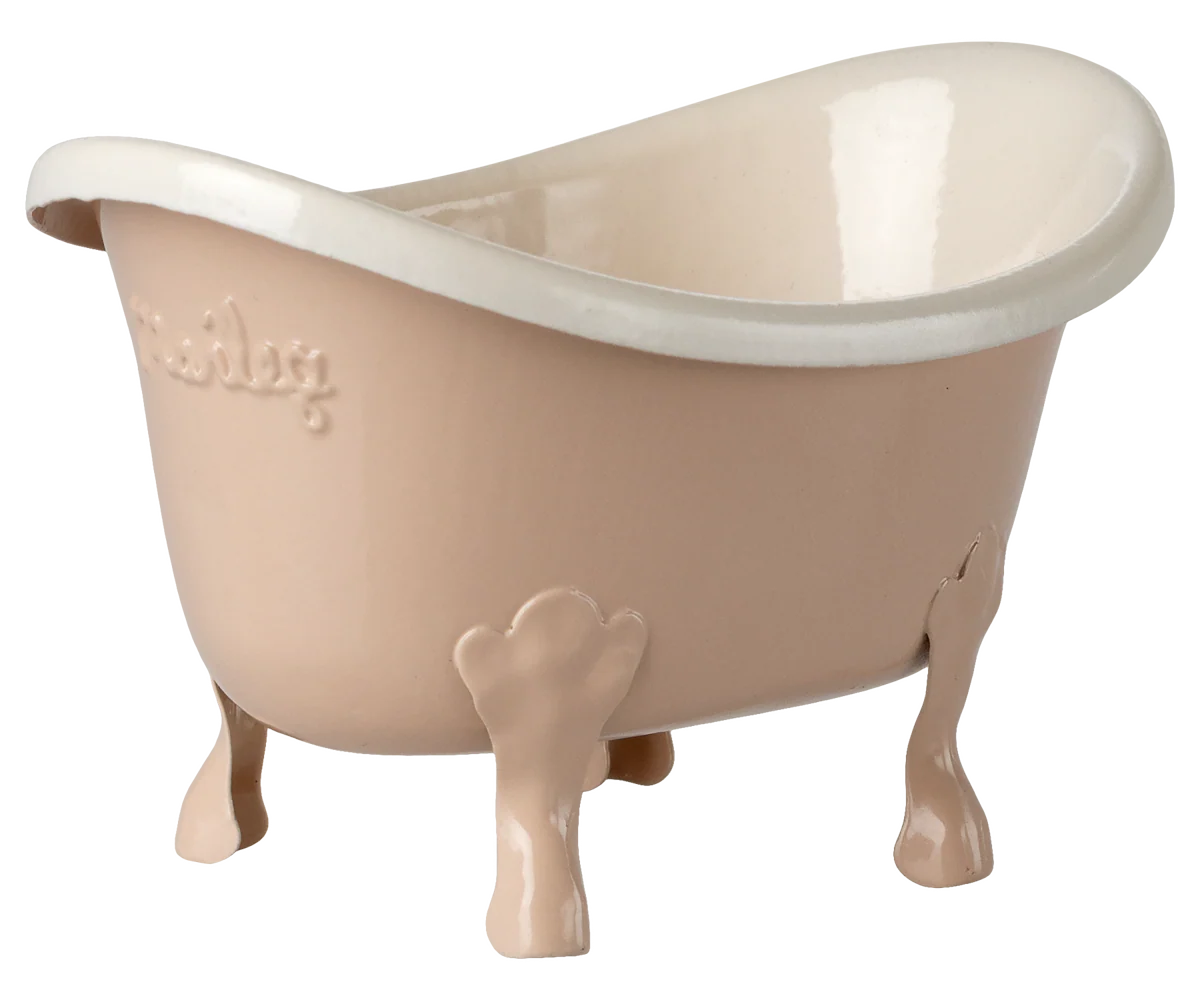Maileg Bathtub, Mouse, Rose