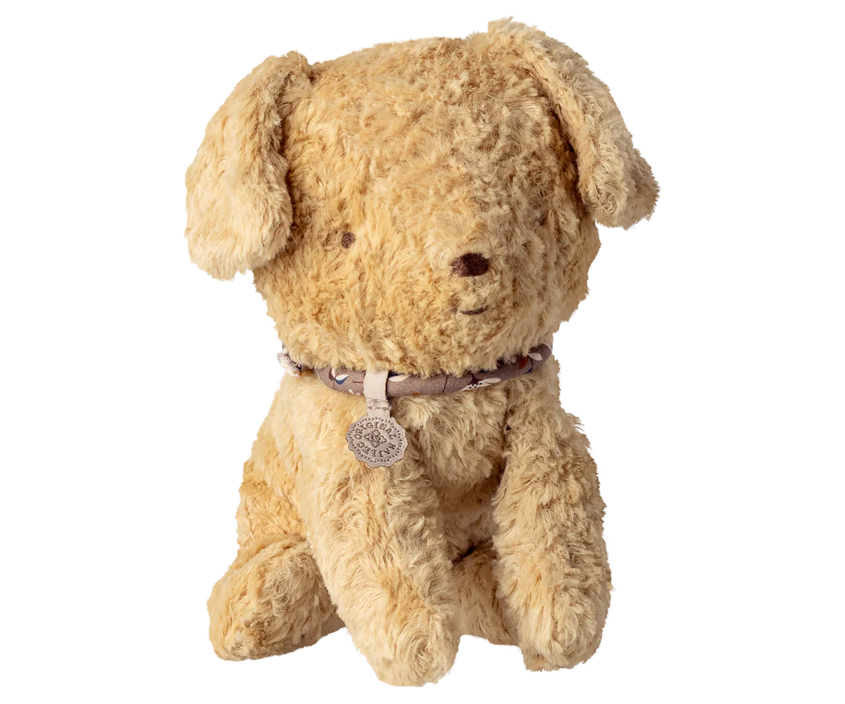 Maileg Puppy, Small, Soft Sand