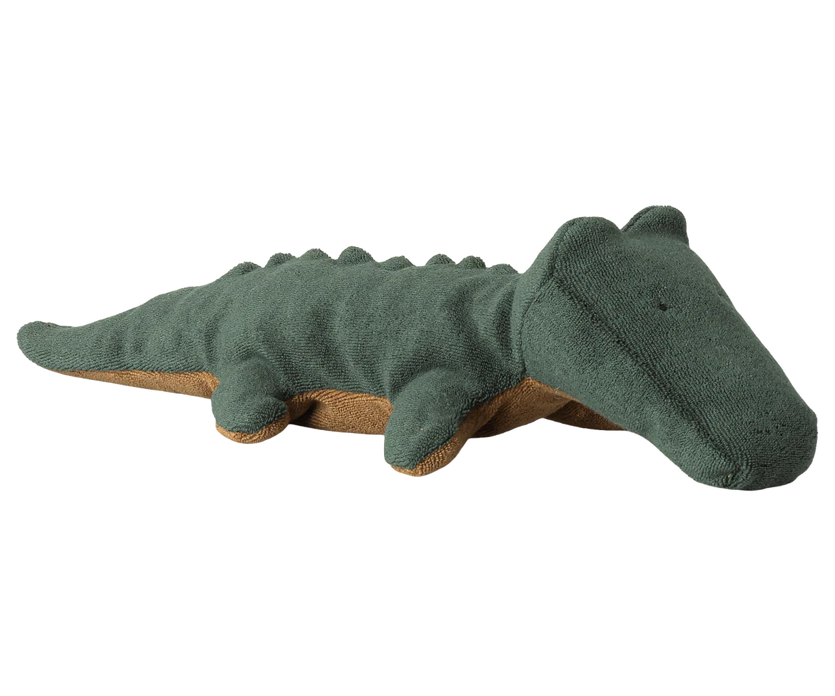 Maileg Safari Friends, Crocodile, Small - Forest Green - Flying Ryno