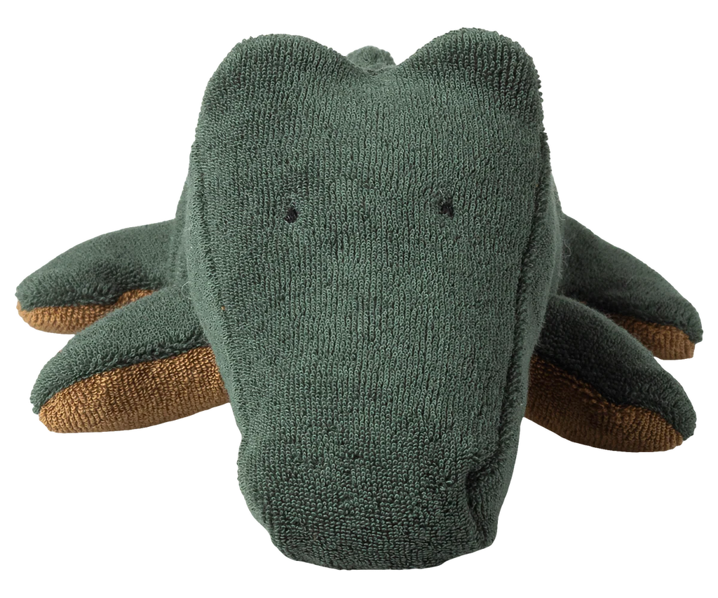 Maileg Safari Friends, Crocodile, Small - Forest Green - Flying Ryno