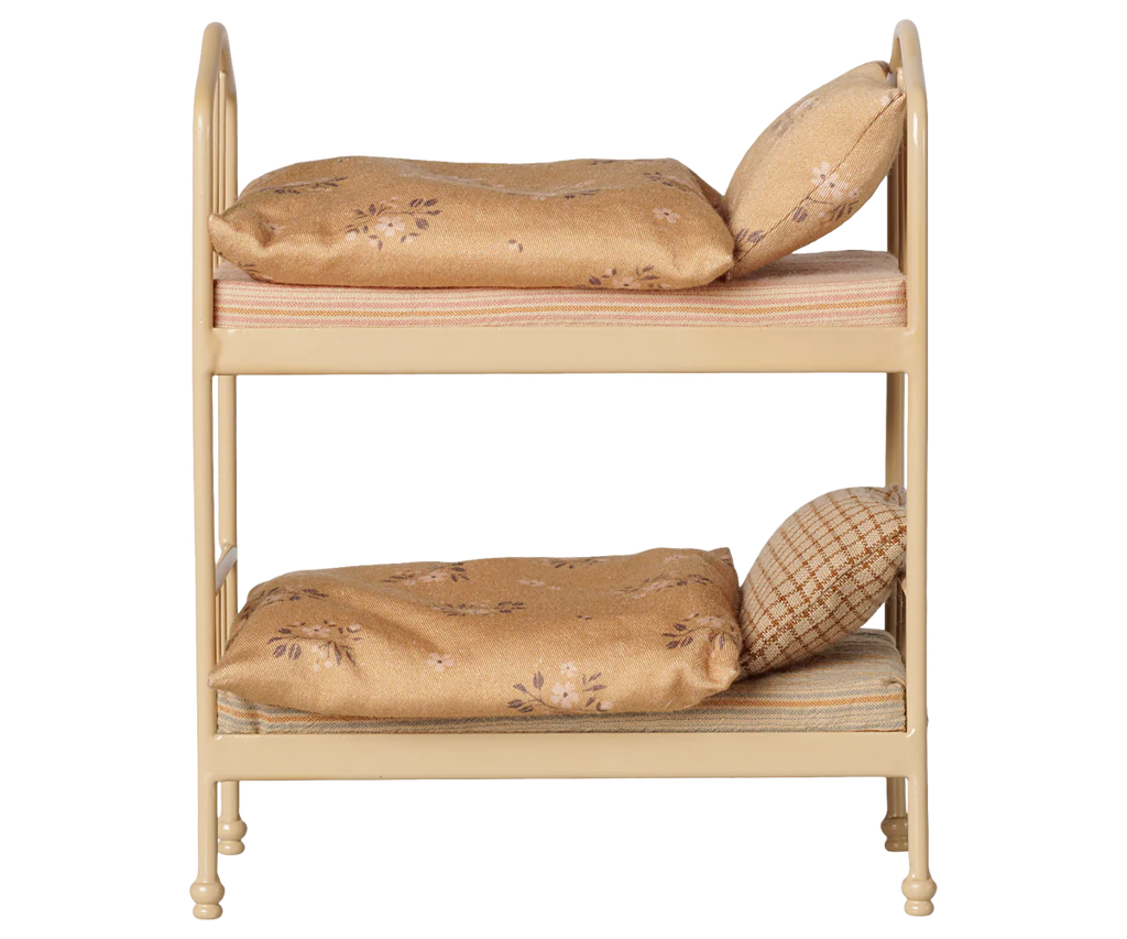 Maileg Bunk Bed, Mouse, Wheat
