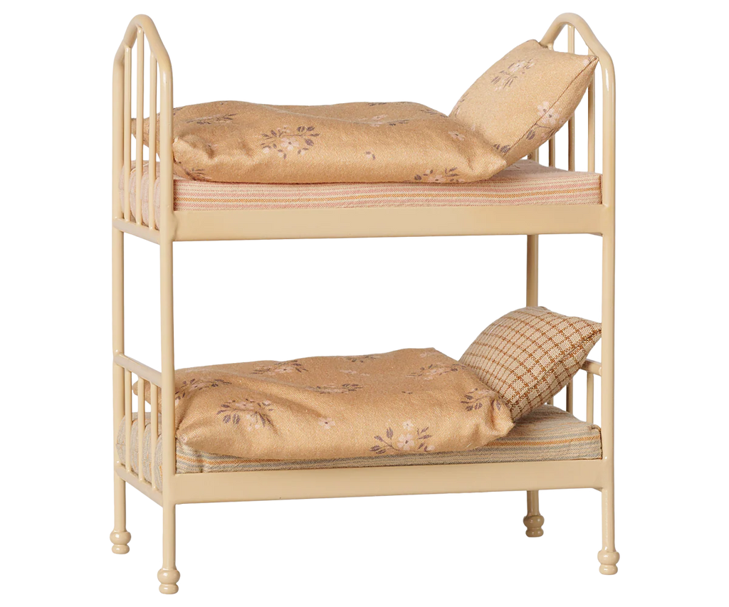 Maileg Bunk Bed, Mouse, Wheat
