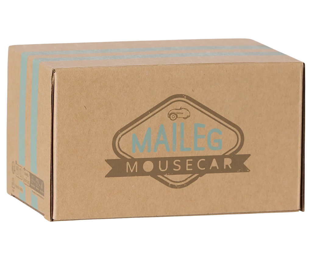 Maileg Car, Mouse, Light Mint