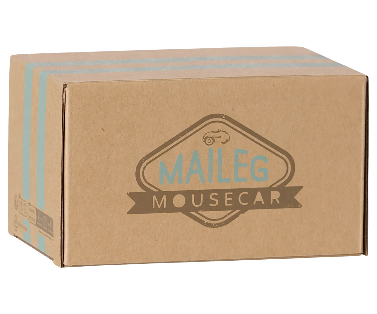 Maileg Car, Mouse, Light Mint