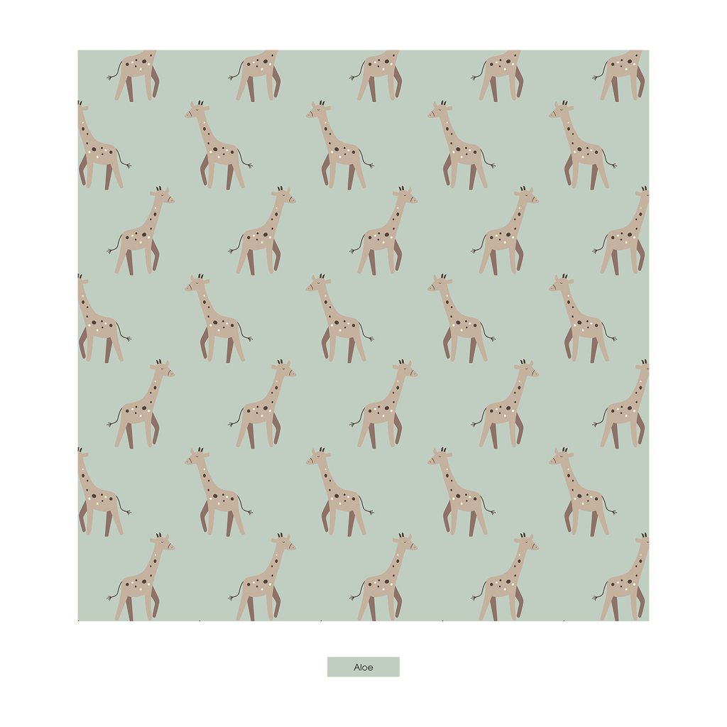 Kickee Pants Print Convertible Coverall, Aloe Giraffe