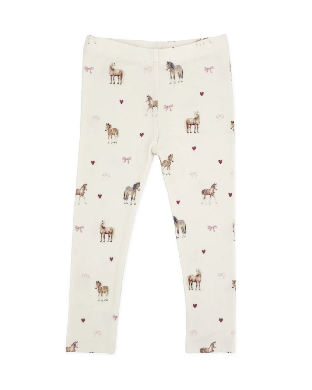 Feather 4 Arrow Ava Horse Hacci Set, Ivory