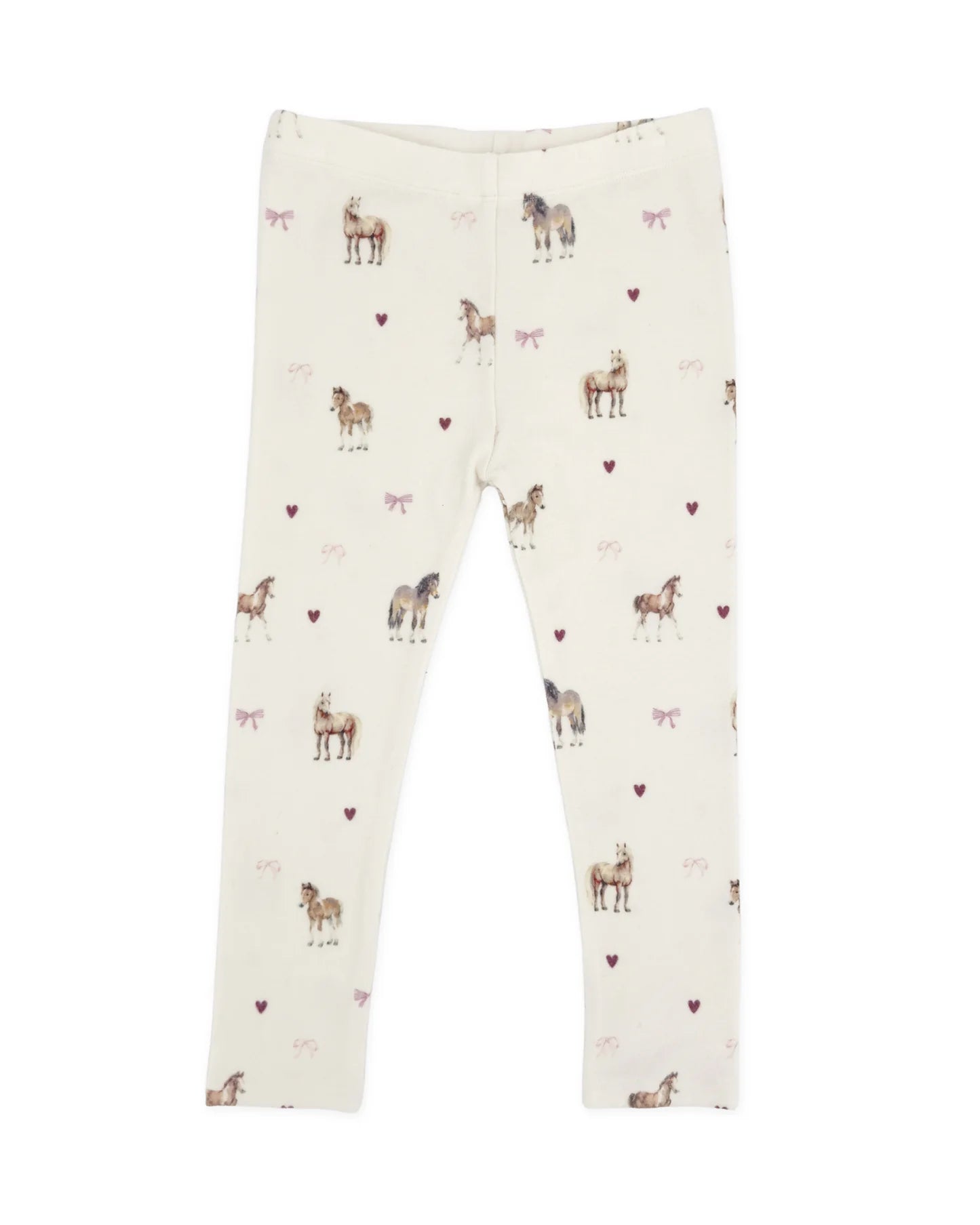 Feather 4 Arrow Ava Horse Hacci Set, Ivory