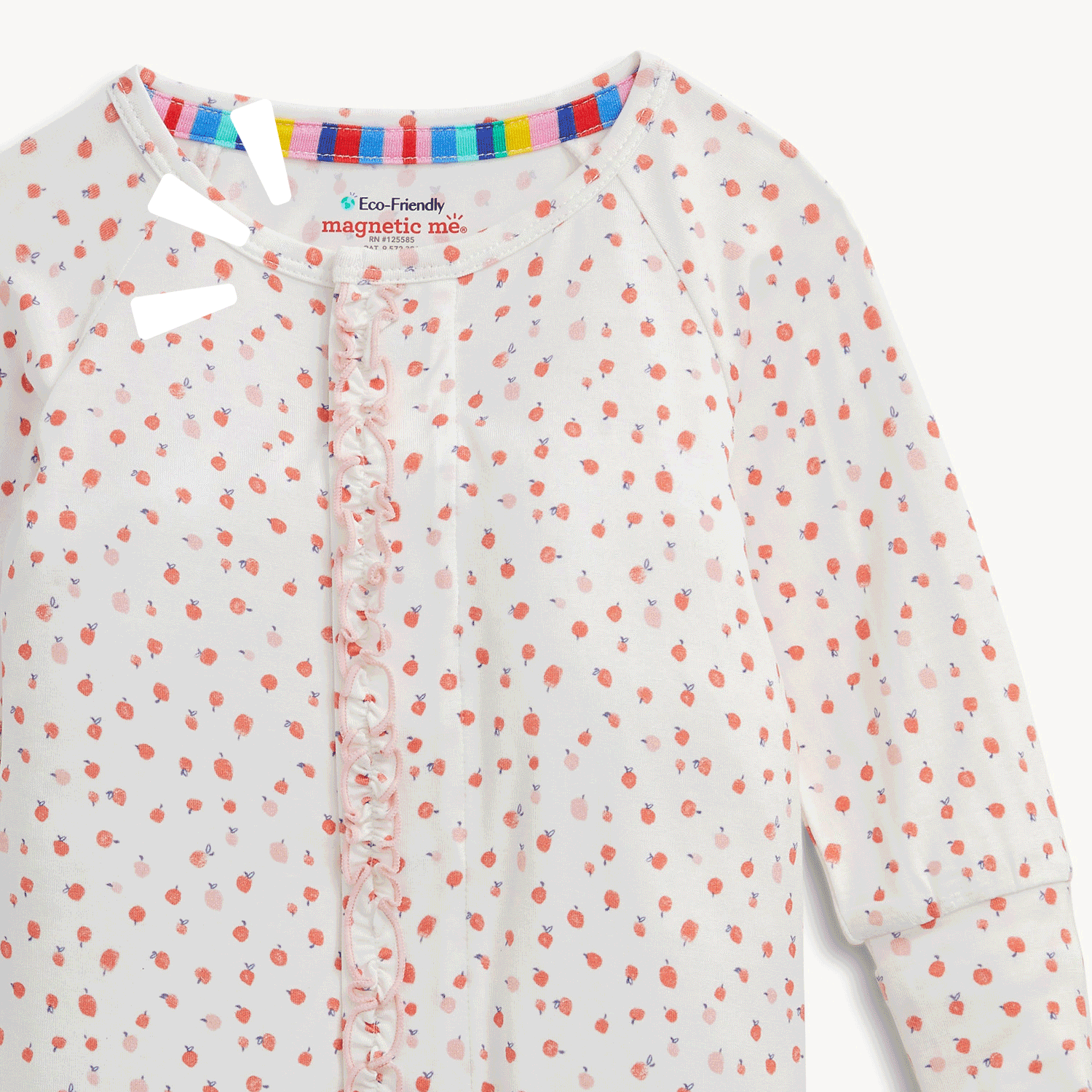 Magnetic Me Convertible Coverall, Apple Blossom
