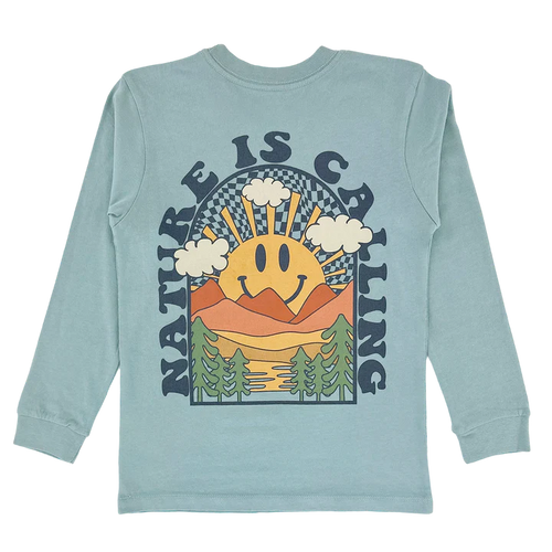 Tiny Whales Nature Is Calling Long Sleeve Tee - Flying Ryno