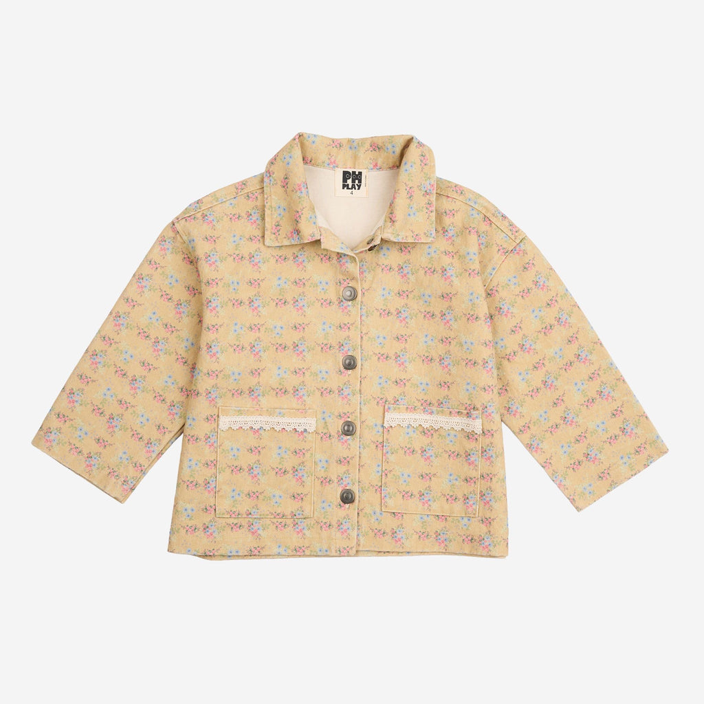 Petite Hailey Stormi Jacket, Goldenrod Flower