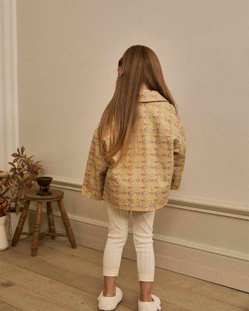 Petite Hailey Stormi Jacket, Goldenrod Flower