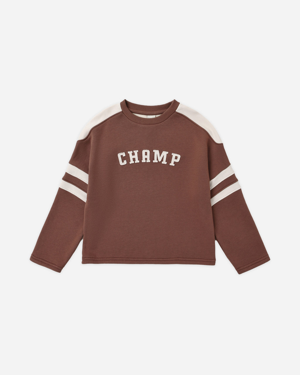 Rylee and Cru Hockey Sweatshirt and Paneled Sweatpants Set, Champ
