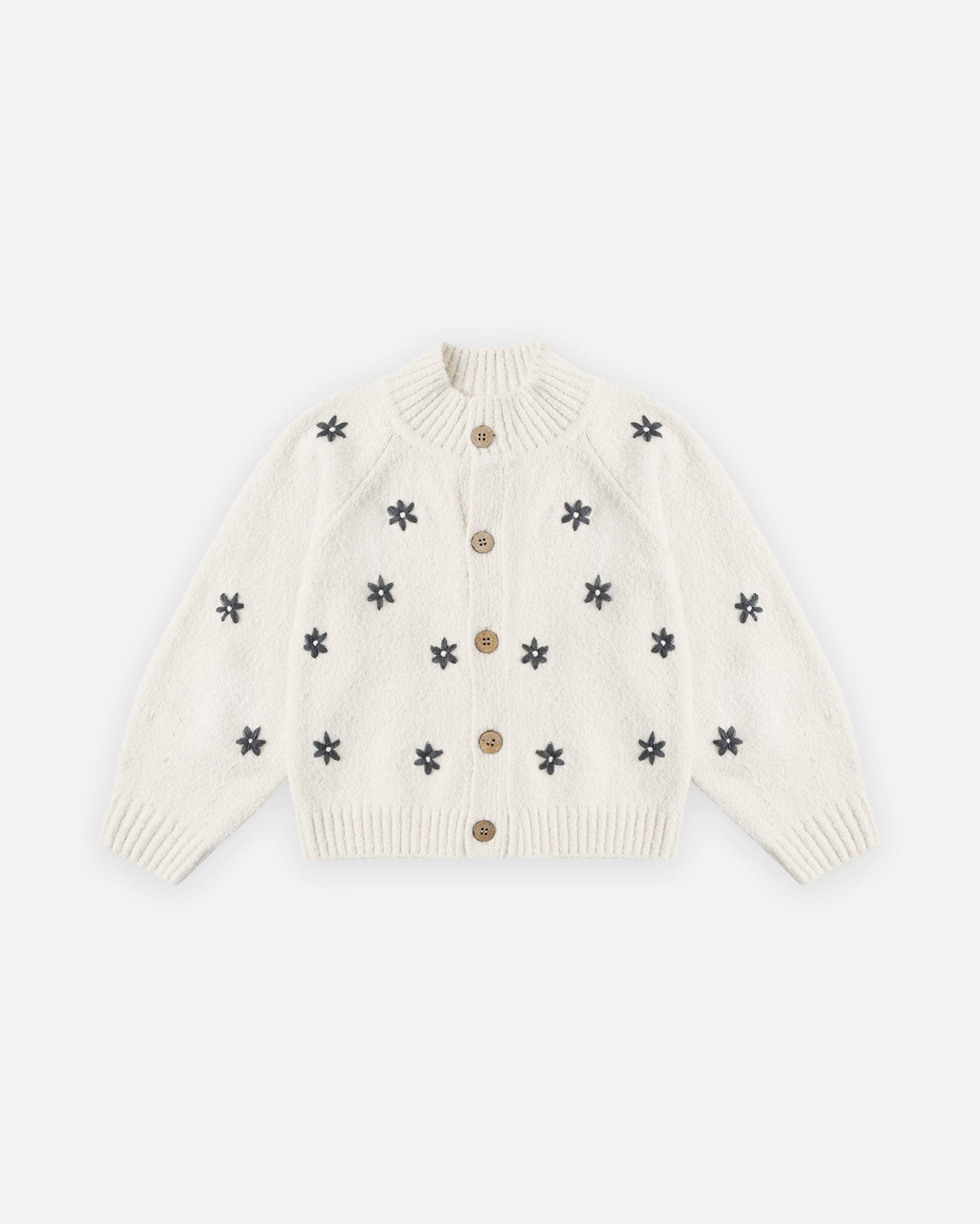Rylee and Cru Tulip Cardigan, Midnight Daisy