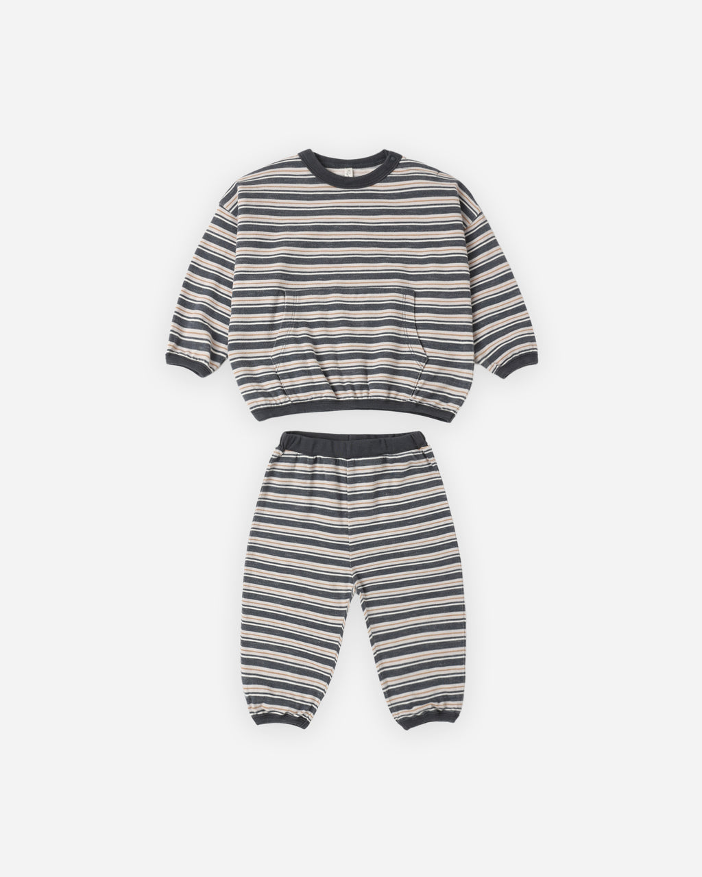 Rylee and Cru Relaxed Set, Blue Stripe