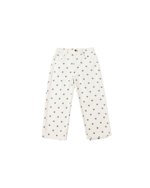 Rylee + Cru Straight Leg Pant, Mini Daisy - Flying Ryno