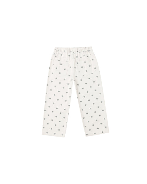 Rylee + Cru Straight Leg Pant, Mini Daisy - Flying Ryno