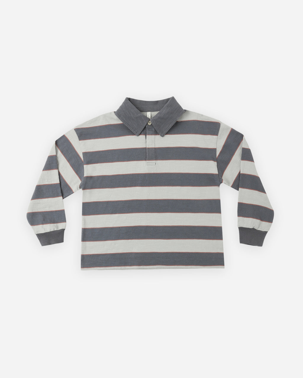 Rylee and Cru Rugby Polo, Sage Stripe