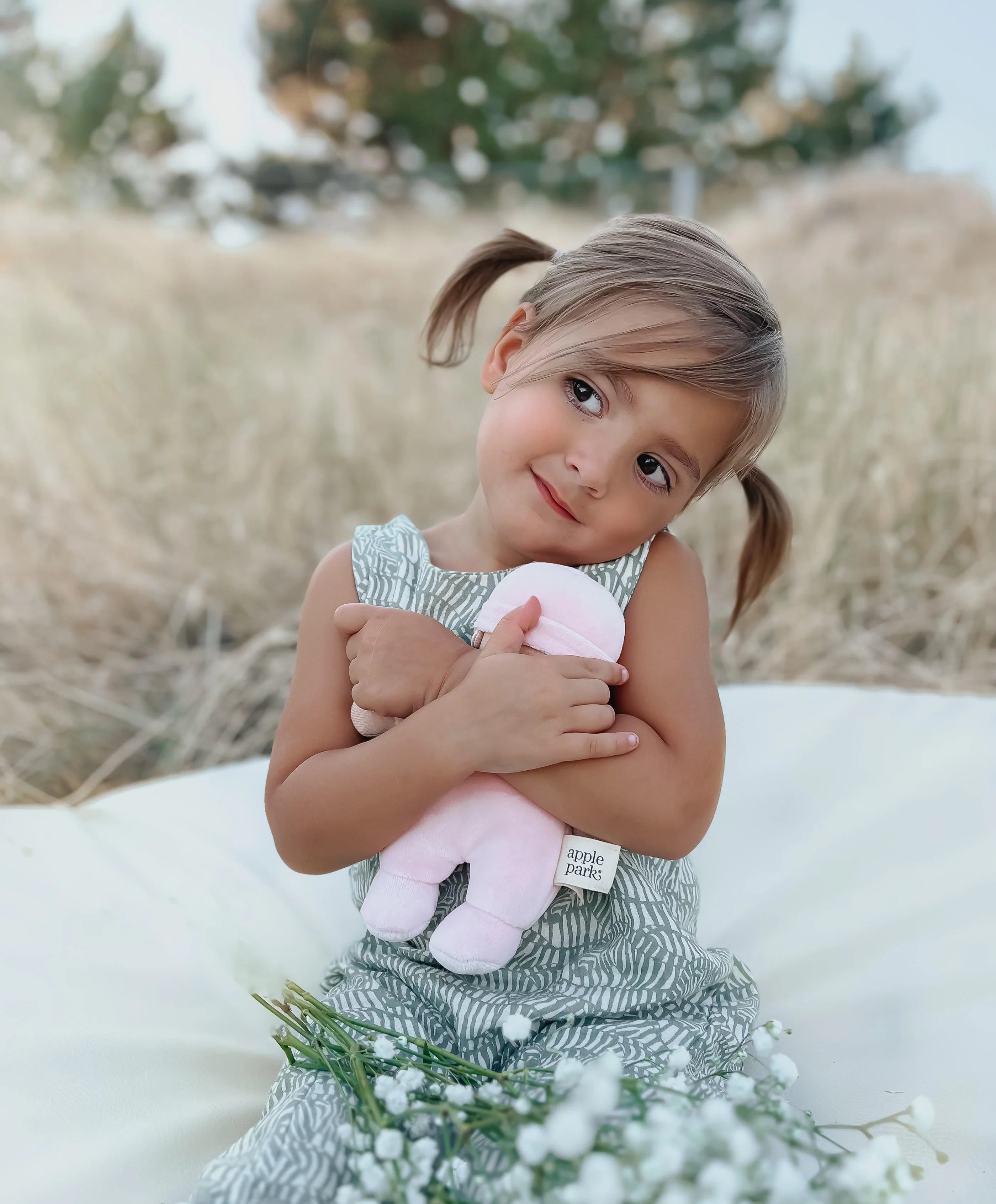 Apple Park First Baby Doll, Pink