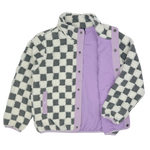 Tiny Whales Vibe Check Sherpa Jacket