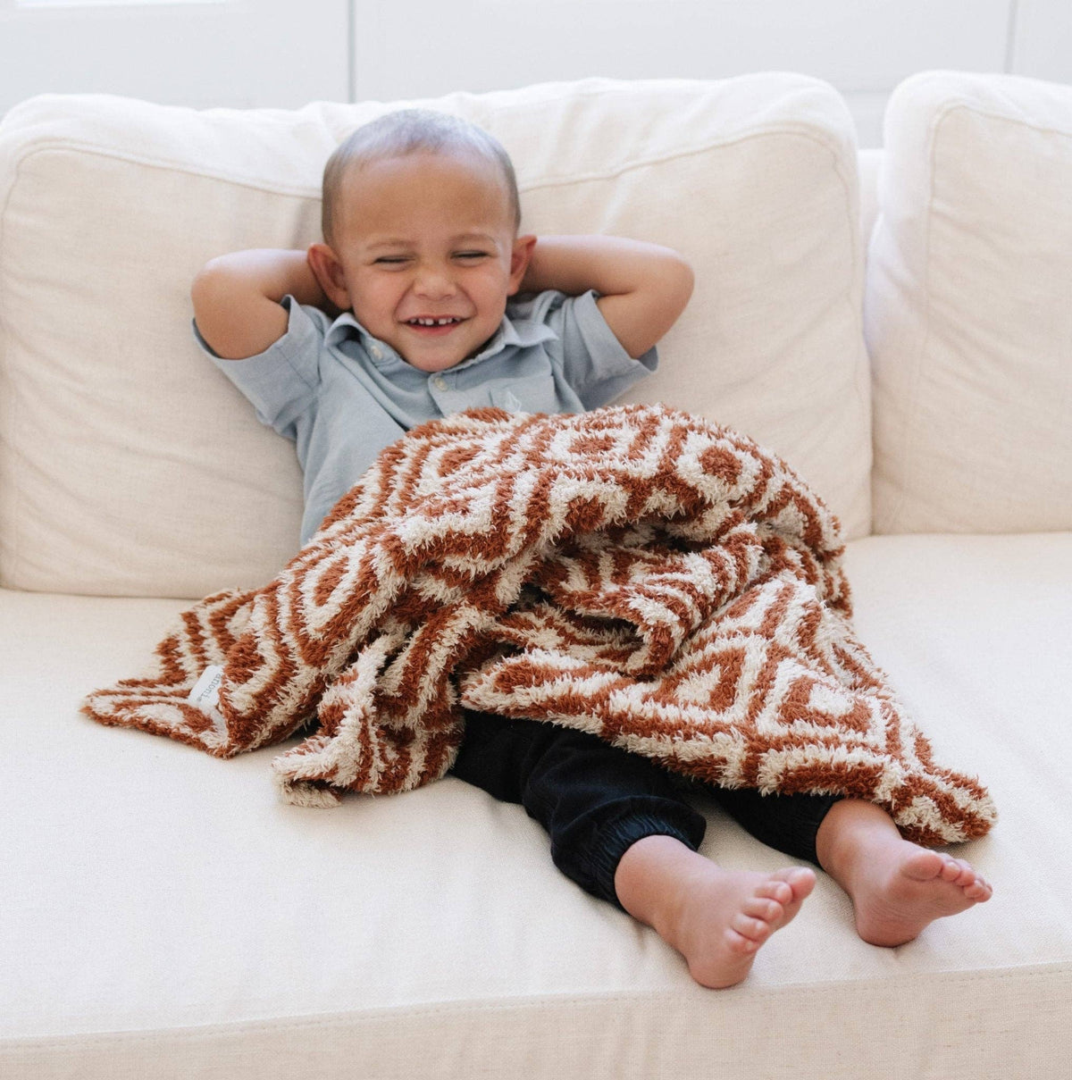 Saranoni Double-Layer Bamboni®  Receiving Blanket, Khmer
