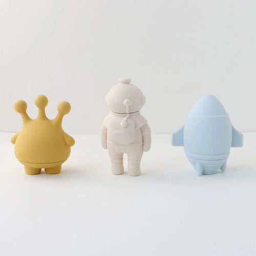 Ali+Oli (3 Piece) Bath Toy Set (Space) - Flying Ryno